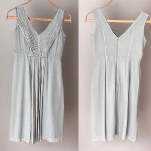 J. Crew bridesmaid dress, dusty shale